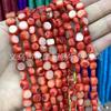Concha de color irregular grava de concha de agua dulce concha de agua dulce cuentas sueltas redondas con forma material para pulsera de joyería diy agujero recto con cuentas