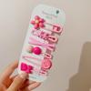 Set de 5 piezas de pinza BB de arena movediza pasador infantil pasador de niña pasador roto accesorios para el cabello de bebé tocado lindo de alta gama