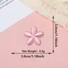 Parches de Tela Bordada Exclusivos Transfronterizos con Flores de Colores, Combinación de 32 Colores de Flores Grandes y 32 Colores de Flores Pequeñas para Decoración de Ropa y Sombreros