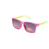 Óculos Infantis High-End Coloridos Contrastantes da Moda Novos Óculos de Sol Europeus e Americanos Óculos de Sol Anti-UV 758 3112 11