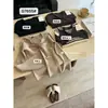 Liquidación, Sin Devoluciones ni Cambios. Suéter de Punto de Manga Larga con Cuello en V, Nudo, Bloques de Color de Moda Estilo Francés para Otoño/Invierno G7655
