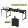 Mesa táctica hidráulica para exteriores, fácil de plegar, ligera, mesa de picnic multifuncional, mesa portátil para camping y senderismo