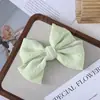 Lindo y Dulce Moño Tela Brillante Semi-Terminado Hecho a Mano DIY Accesorios para Ropa Estilo Coreano Accesorios para el Cabello para Niños