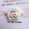 Dibujos Animados Sanrio Hermana DIY Pegamento de Crema Pasador Diadema Agujero Flor para Zapatos Funda de Teléfono Móvil Colgante Accesorios de Resina Lote