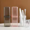 1382 Caixa de Escova de Dentes Simples Japonesa Importada Copo de Escova de Dentes Portátil Caixa de Armazenamento de Escova de Dentes Criativa para Viagem Copo de Lavar