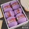 Hilo de lana Shanghai Sanli 290 para tejer suéteres y bufandas, ovillo de hilo de tejer de grosor medio para cojines y bufandas hechos a mano DIY