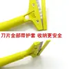 Raspador de vidrio, raspador de limpieza, herramienta multifuncional para quitar pegamento, cuchillo pequeño de plástico para limpiar, herramienta de limpieza, raspador de suciedad