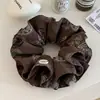Colección 2026 de Scrunchies Dulces y Versátiles Estilo Coreano para Mujer, Accesorios para el Cabello Estilo Perezoso para Cola de Caballo Baja con un Toque de Lujo
