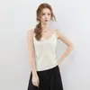 2026 Nuevo Modelo 100% Cachemira Pura Chaleco de Punto para Mujer, Color Sólido Versátil Camisola Base de Cachemira