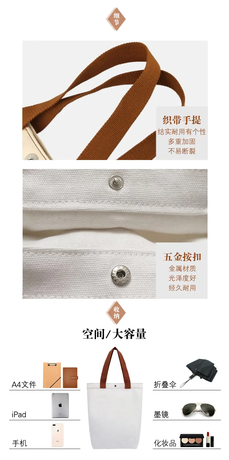 帆布包定制商品细节undefined