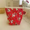Lienzo Fino de Alta Densidad Bolsa de Maquillaje Floral Linda Bolsa para Guardar Labiales Bolsa de Almacenamiento para Viaje Clasificación al por Mayor de Fábrica