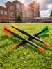 Entrenamiento Sensorial Infantil con Lanzamiento de Jabalina, Equipo Divertido para Lanzar para Niños, Entrenamiento con Jabalina de Cohete de Plástico Estilo Suave