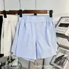 Shorts Deportivos Lulu Bling Modelo de Contrapeso Secado Rápido Sueltos de Cintura Alta Verano Transpirables para Correr Yoga Fitness