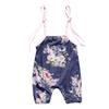 Mono de verano con tirantes para bebé niña Shanku, ropa exterior para recién nacido, mono con borlas para bebé