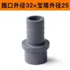 Conector de manguera de PVC conector de pagoda directa de UPVC conector de pagoda recto de plástico suave y duro conexión rápida enchufe para aumentar el oxígeno