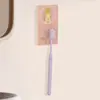 Portacepillos de dientes, Estante para cepillos de dientes eléctricos, Taza de almacenamiento para montar en la pared sin taladro, Portavasos colgante con drenaje y tapa, Portavasos doméstico a prueba de polvo