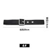 Abrigo Xida Maoni Bufanda de Piel Sintética Hebilla de Cuero PU Hebilla de Cintura Ajustable Metal Cuero Hebilla Accesorios de Ropa