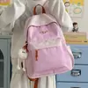 Mochila Estudiantil Estilo Coreano 2026, Fresca y Elegante, Bolso Casual de Doble Hombro con Gran Capacidad para Estudiantes de Secundaria