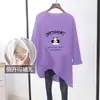 Roupas para Amamentação Mãe Quente Moda Outono e Inverno Camiseta de Manga Longa Amamentação Feminina Tamanho Grande Moda para Amamentação