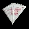 Sacos de Confeitar Descartáveis, Espessados com Texto Impresso, Ferramentas para Decorar Bolos, Ferramentas para Confeitar Chantilly, Dispositivo para Confeitar Bolos