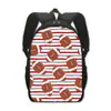 Mochila de Comercio Exterior de Amazon, Bolso Escolar Estudiantil con Temática de Béisbol, Gran Capacidad, Resistente al Agua, Bolso Casual de Viaje, Bolso para Computadora