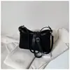 Bolso retro gamuza día 2 2026 femenino terciopelo lujo ligero un solo hombro axila bandolera diagonal bolso de mano otoño coreano nuevo estilo moderno exquisito