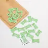Clips para el pelo de niños con forma de hueso de colores accesorios para el pelo de guardería pasadores para el pelo lindos pasadores de dibujos animados mini accesorios para el pelo de metal pintado