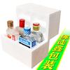 Caixa de embalagem expressa para pequenas garrafas de bebidas alcoólicas de 100ml Erliangjiang Xiaobailang caixa de espuma anti-quebra e à prova de choque