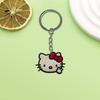 Llavero creativo de la serie Hello Kitty de AliExpress. Pequeño regalo. Llavero de coche de moda.