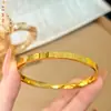 Pulseira Feminina Gato Desenho Animado Estilo Live Stream Xiaohongshu Douyin Cor Duradoura Sem Desbotar Gatinho Fofo Superfície Brilhante Pulseira Banhada a Ouro Cobre Atacado