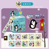 Pegatinas Láser de Animales Lindos Qiyi para Diarios, Papelería para Niños y Niñas, Pegatinas Decorativas de Sellado de Recompensa, 200 Pegatinas
