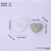 Internet Celebrante Estéreo Amor Día de San Valentín Vela de Aromaterapia Molde de Silicona Yeso Chocolate Pastel Horneado Pegamento Goteo Película
