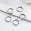 Chaveiro Argola para Chaveiro Argola Plana Argola Plana Aço Inoxidável 304 Chaveiro Pingente de Carro Várias Especificações Acessórios