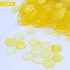 Azulejos de Mosaico, Materiais Artesanais, Materiais para Luminária de Mesa DIY, Vidro de Cristal Colorido de Alta Transparência com Mica