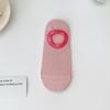 Calcetines invisibles de dopamina para niños, de verano, de malla ultrafina, transpirables, japoneses, de boca baja, antideslizantes de silicona, con borde cruzado.