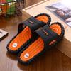 Chinelo Masculino Roupa de Rua Masculina Verão Casa Interno Antiderrapante Desodorante Banho Casa Tamanho Grande Sandálias e Chinelos Zhao Zhuyou