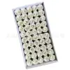 Flor de Sabão Rosa Rosela Essencial Flor de Sabão com Borda Ondulada Buquê de Flores Preservadas Caixa de Presente Material DIY Atacado