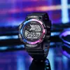 Relojes Electrónicos de Venta Caliente al por Mayor de Fábrica para Adolescentes y Estudiantes, Relojes Electrónicos Deportivos de Moda LED Luminosos Multifuncionales