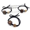 Diadema Coreana Estilo Dongdaemun Ins Estampado de Leopardo Diadema de Alta Elasticidad Sonriente Banda de Goma Nudosa Fabricante Artículos de Puesto Callejero
