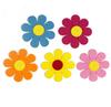 Feltro Borboleta Joaninha Morango Cenoura Uva Acessórios Presilha de Cabelo Fruta diy Smiley Desenho Animado Decalques