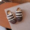 Zapatos de Moda Mary Jane para Niñas con Lazo Bosque Nueva Colección Primavera y Otoño 2025 Suela Suave Encaje Zapatos de Princesa Edición Estudiante