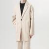 Abrigo de Lana para Hombre Otoño e Invierno Casual Traje de Longitud Media Ligeramente Maduro Estilo Coreano Duffy Guapo Estilo de Hong Kong Marca de Moda Abrigo