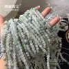 Xinjiang Tianshan Cuentas Sueltas Verdes al por Mayor Cuentas Redondas Cuentas de Jade Hielo Cuentas Estilo Antiguo Cuentas Barril Accesorios Semi-Terminados para DIY