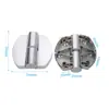 Accesorios de Ferretería para Mamparas de Baño Bisagras Planas para Puertas Bisagras para Puertas Plegables Acero Inoxidable 304 Bisagra de Cierre Automático para Puertas de Baños Públicos