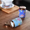 Frasco Portátil de Viaje Sellado de Esmalte Frasco Pequeño Portátil para el Hogar de Cerámica Caja de Empaque para Té al por Mayor Caja de Regalo