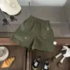 Conjunto de Verano Super Coreano para Bebés Niños, Elegante Camiseta de Manga Corta con Estampado de Dibujos Animados y Conjunto de Dos Piezas de Jeans Casuales