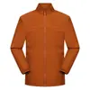 Chaqueta softshell de color liso para otoño, con cuello alto, para exteriores, logo personalizado para eventos de empresa, ropa de trabajo y disponible para compra inmediata con diseños impresos