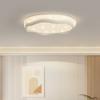 Luminária de Teto Gipsofila, Luminária de Quarto com Proteção Ocular, Estilo Creme, Criativa, de Alto Padrão, Personalizada, Luminária de Quarto Artística, Quente e Romântica