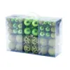 Bolas de Natal, Decorações de Árvore de Natal, Acessórios para Pendurar, Bolas Decorativas de Natal de Plástico Dourado Galvanizado, Enfeites de Bola de Ano Novo