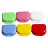 Caja para Retenedor Dental, Caja de Almacenamiento para Dientes, Caja de Almacenamiento para Brackets Ortodónticos y Dentaduras Postizas, Cuidado Ortodóntico Limpio e Higiénico